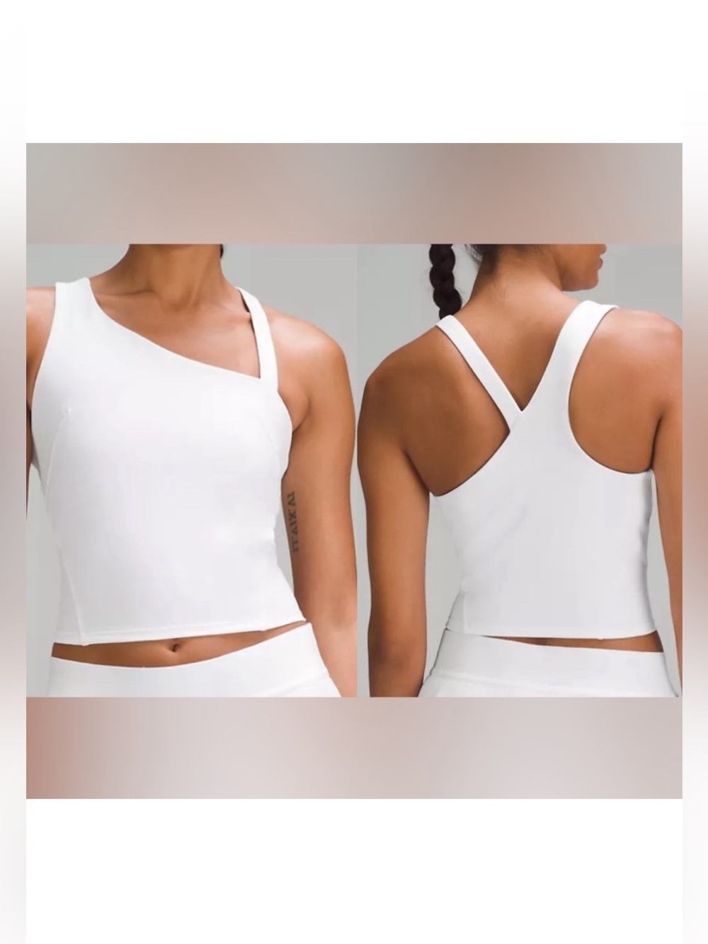 Lululemon Everlux Asymmetrical Tank Top